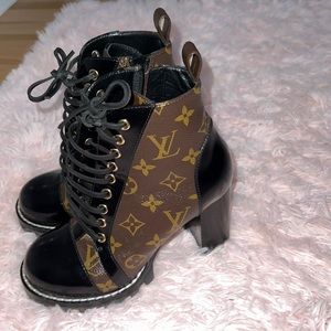 Louis Vuitton star trail ankle boot